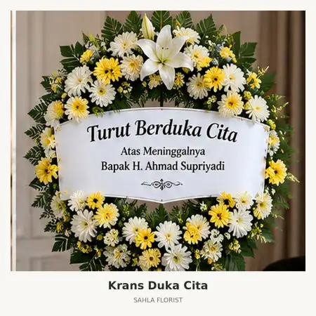 Krans Bunga Duka Gresik Kota